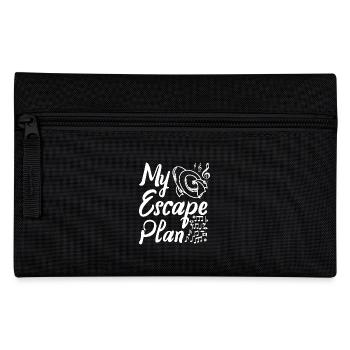 My escape plan playing cymbals - Pencil Case - black - Front