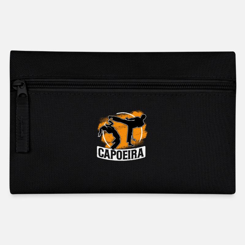 Capoeira - Federtasche - Schwarz