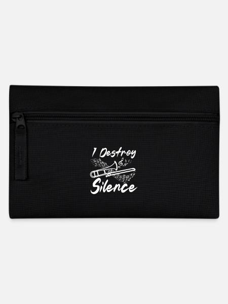 Je détruis le tromboniste silencieux - Trousse - noir