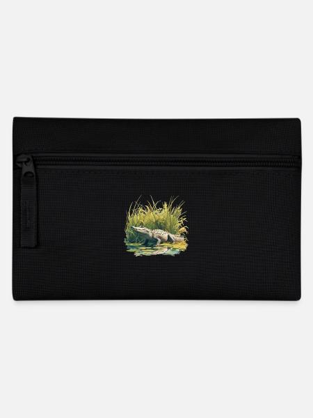Alligatoren Alligator - Federtasche - Schwarz