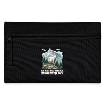 Alpine Goat Mountain Goats Mountain Goat - Pencil Case - black - Front