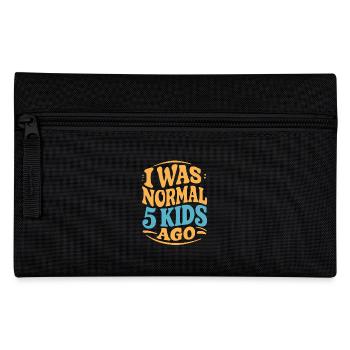 I was normal in front of 5 children - Pencil Case - black - Front