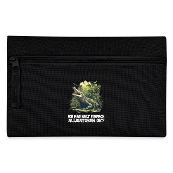 Alligatoren Alligator - Pencil Case - black - Front