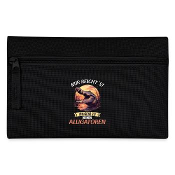Alligatoren Alligator - Pencil Case - black - Front