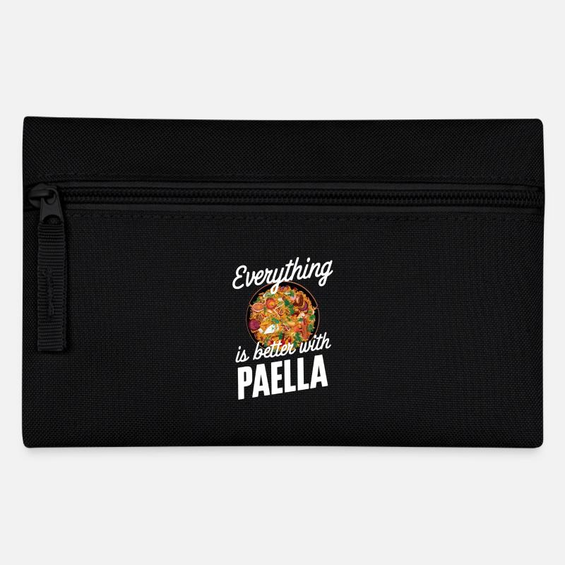 Tout est meilleur avec la paella - Trousse - noir