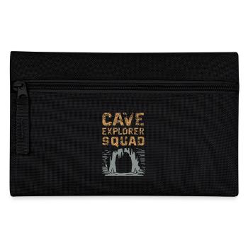 Cave Explorer Squad Abenteuer - Federtasche - Schwarz - Vorne