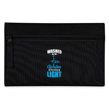 Gewaschen Im Wasser Wandelnd Im Licht - Federtasche - Schwarz - Vorne