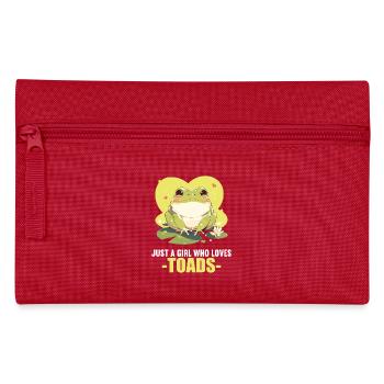 Crapaud crapaud crapaud - Trousse - rouge - Devant