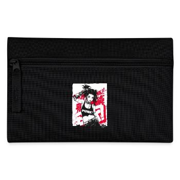 Future Punk Girl - Pencil Case - black - Front