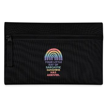 Your little ray of sarcastic sunshine - Pencil Case - black - Front