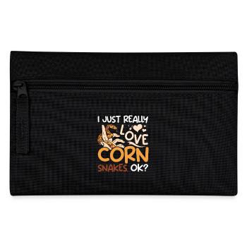 J’aime vraiment les serpents des blés, d’accord ? - Trousse - noir - Devant