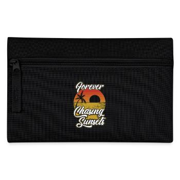 Always chasing the sunset - Pencil Case - black - Front