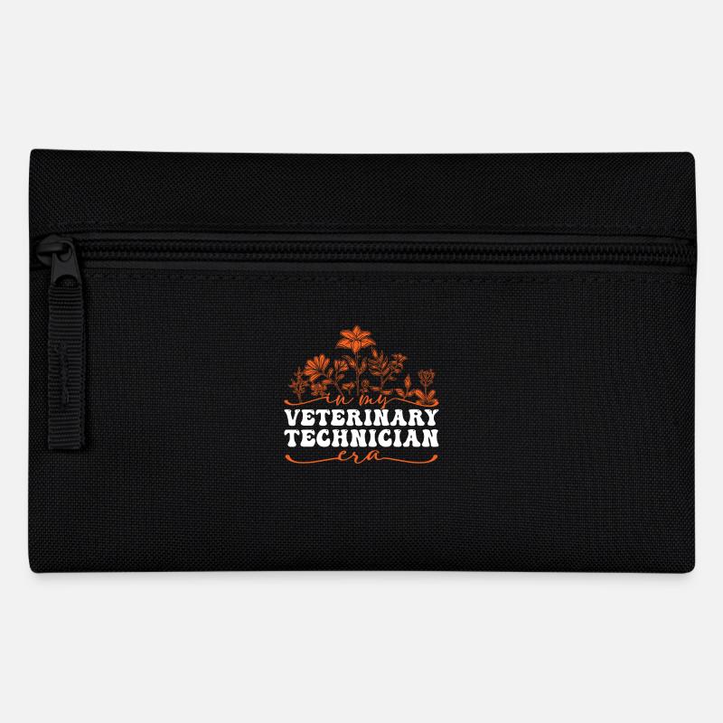 In My Veterinary Technician Era - Federtasche - Schwarz