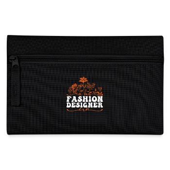 In My Fashion Designer Era With Flowers - Pencil Case - black - Front