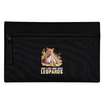 Leoparden Leopard - Pencil Case - black - Front