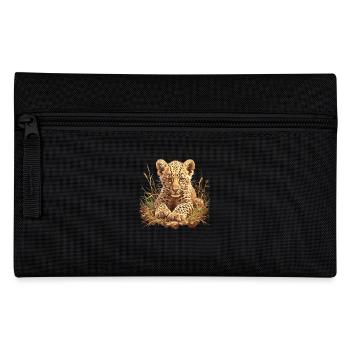 Leoparden Leopard - Pencil Case - black - Front