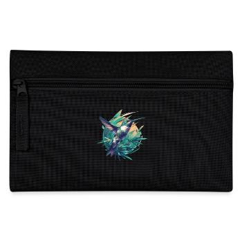 Hummingbird Kolibris Kolibri - Federtasche - Schwarz - Vorne
