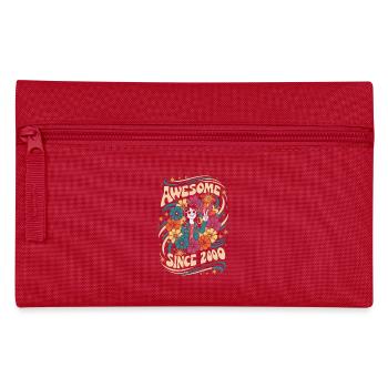 Vintage 2000's Hippie Birthday Retro Flowers - Pencil Case - red - Front