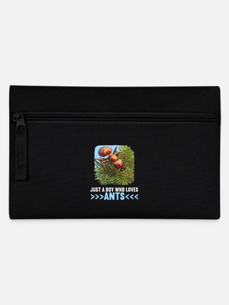 Ant ants ant - Pencil Case - black