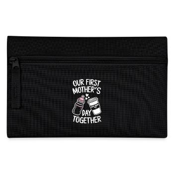 Unser Erster Muttertag Zusammen Best Mom Ever - Federtasche - Schwarz - Vorne