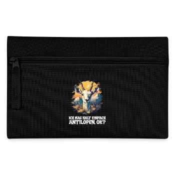 Antelope Antilopen Antilope - Pencil Case - black - Front