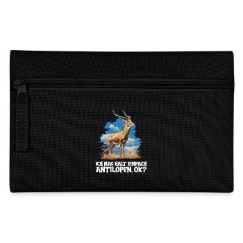 Antelope Antilopen Antilope - Pencil Case - black - Front