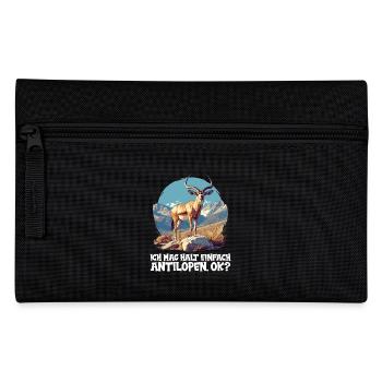 Antelope Antilopen Antilope - Pencil Case - black - Front