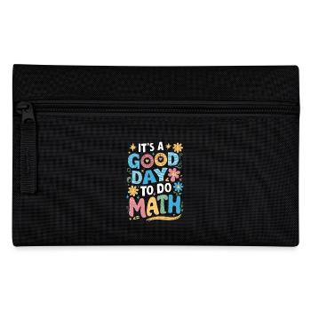 It's a good day for math teachers - Pencil Case - black - Front