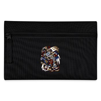 Aztec God Ancient Mythology Huitzilopochtli - Pencil Case - black - Front