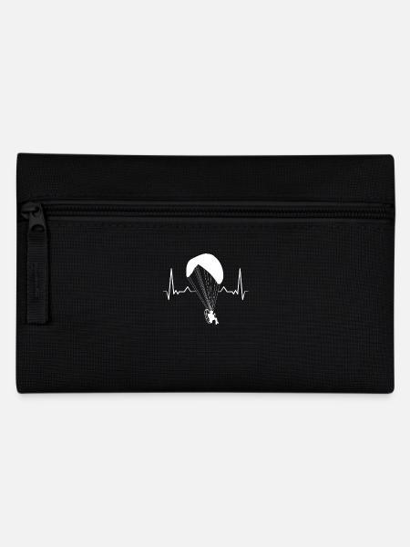 Paramtoring Paramoteur Pilote Parapente Battement de cœur - Trousse - noir