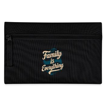 Family Is Everything – Colorful and Important - Pencil Case - black - Front