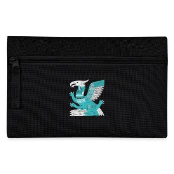 Aztekischer Gott Alte Mythologie Quetzalcoatl - Federtasche - Schwarz - Vorne
