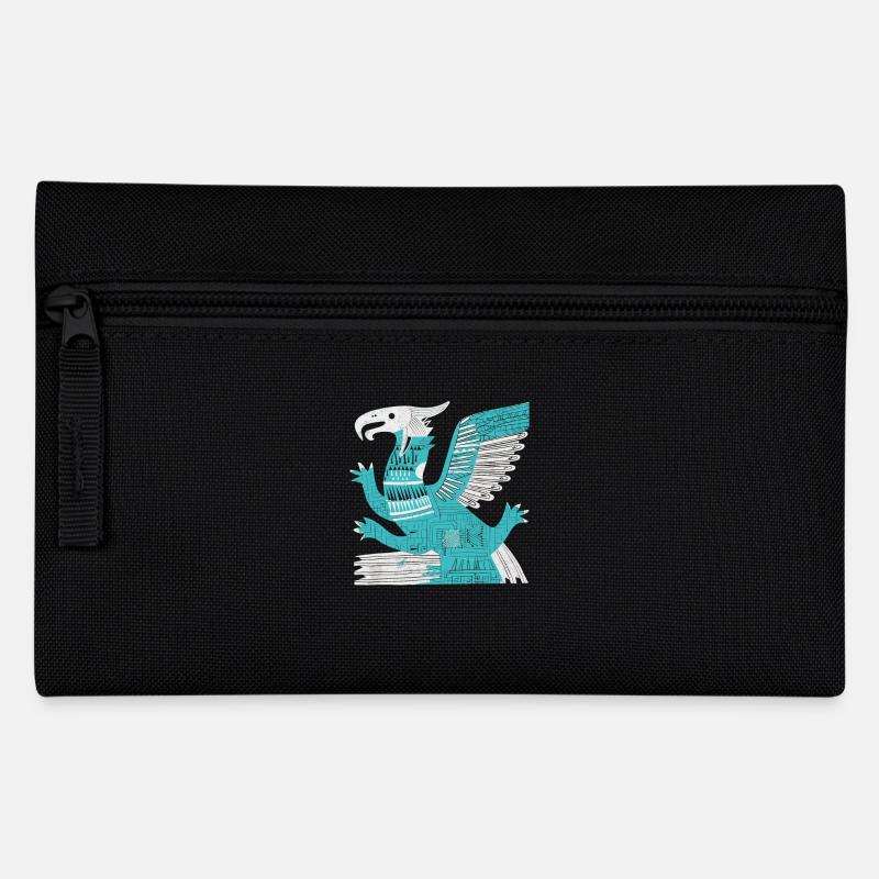 Dieu aztèque Mythologie ancienne Quetzalcoatl - Trousse - noir