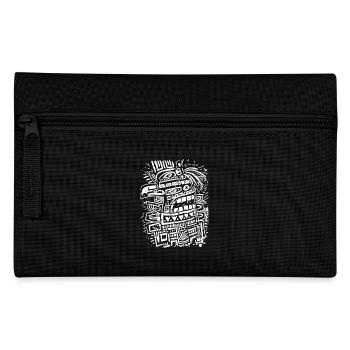 Aztec God Ancient Mythology Tezcatlipoca - Pencil Case - black - Front