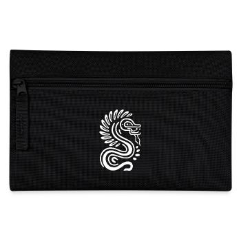 Aztec God Ancient Mythology Quetzalcoatl - Pencil Case - black - Front