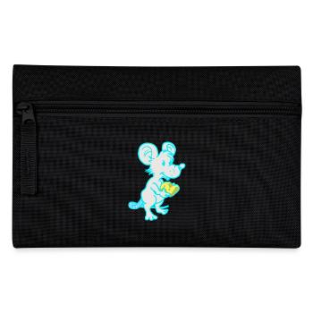 Mouse Rat Cheese Mice Rats - Pencil Case - black - Front