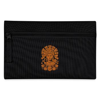 Aztec God Ancient Mythology Xochiquetzal - Pencil Case - black - Front