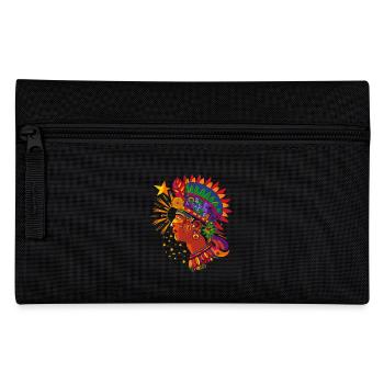 Maya Gott Mayan Mythologie Hunab Ku Sternenkrieger - Federtasche - Schwarz - Vorne