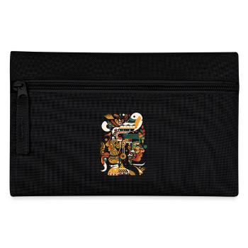 Dieu Maya Mythologie Maya Itzamna Oeuvre - Trousse - noir - Devant