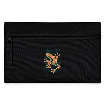 Coqui Frog Puerto Rico Artwork - Pencil Case - black - Front