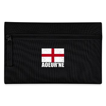 Armenia Flag Vintage - Pencil Case - black - Front
