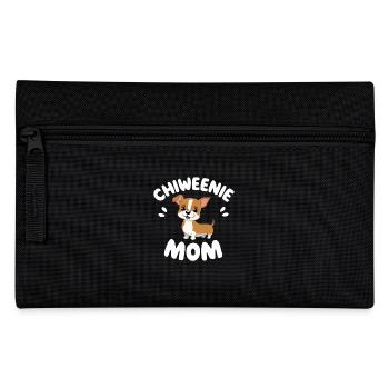 Chiweenie Mom - Loving Dog Mom - Pencil Case - black - Front