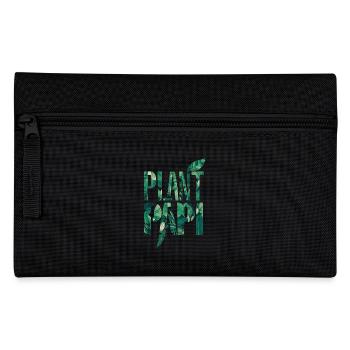 Motif de feuille de Papi pour les amoureux des plantes - Trousse - noir - Devant