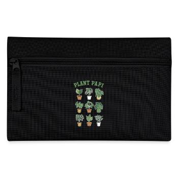 Plant Papi - Houseplant love for real - Pencil Case - black - Front