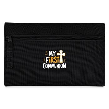 My First Communion Solemn Design - Pencil Case - black - Front