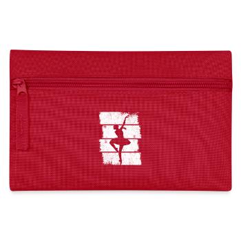 Dessin de danseuse de ballet - Trousse - rouge - Devant