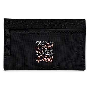 Laissez cette fille vous montrer comment jouer au padel - Trousse - noir - Devant