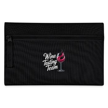 Wine Tasting Team - Elegant and Stylish for - Pencil Case - black - Front