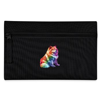 Chow Chow Race de chien aux couleurs de l’arc-en-ciel - Trousse - noir - Devant