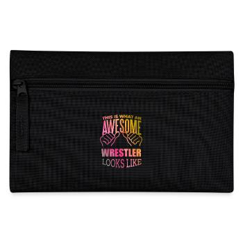 Wrestling - Pencil Case - black - Front